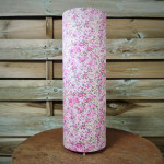 Lampe de chevet – Tissu Liberty rose doux et fleuri