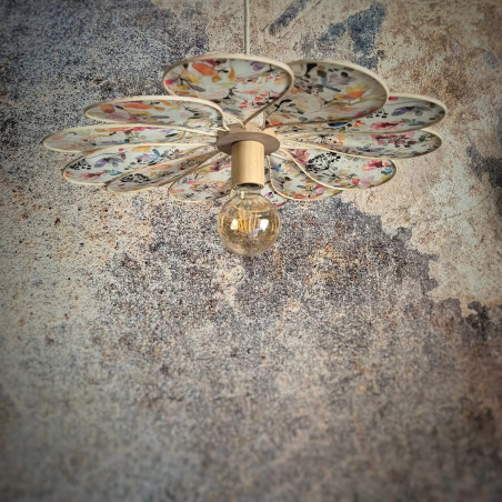 Suspension fleur, Pâquerette, imprimé Vitamine