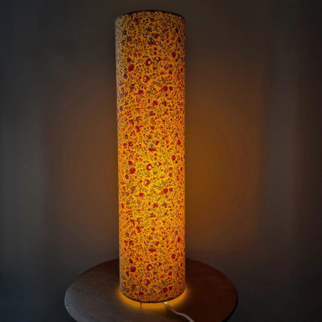 Lampe d'ambiance, imprimé fleuri provençal